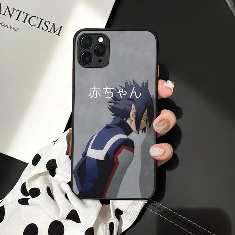

Tamaki Amajiki My Hero Academia Phone Case matte transparent For iphone 7 8 11 12 plus mini x xs xr pro max cover