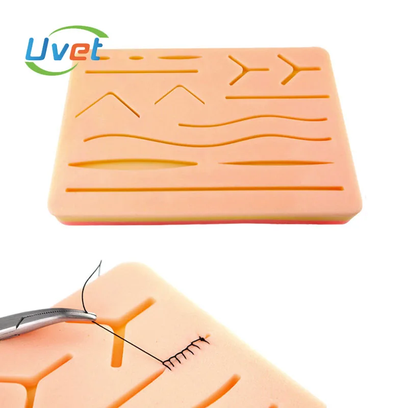 5 шт. Многофункциональный модуль шовного шва силиконовая практика шовный