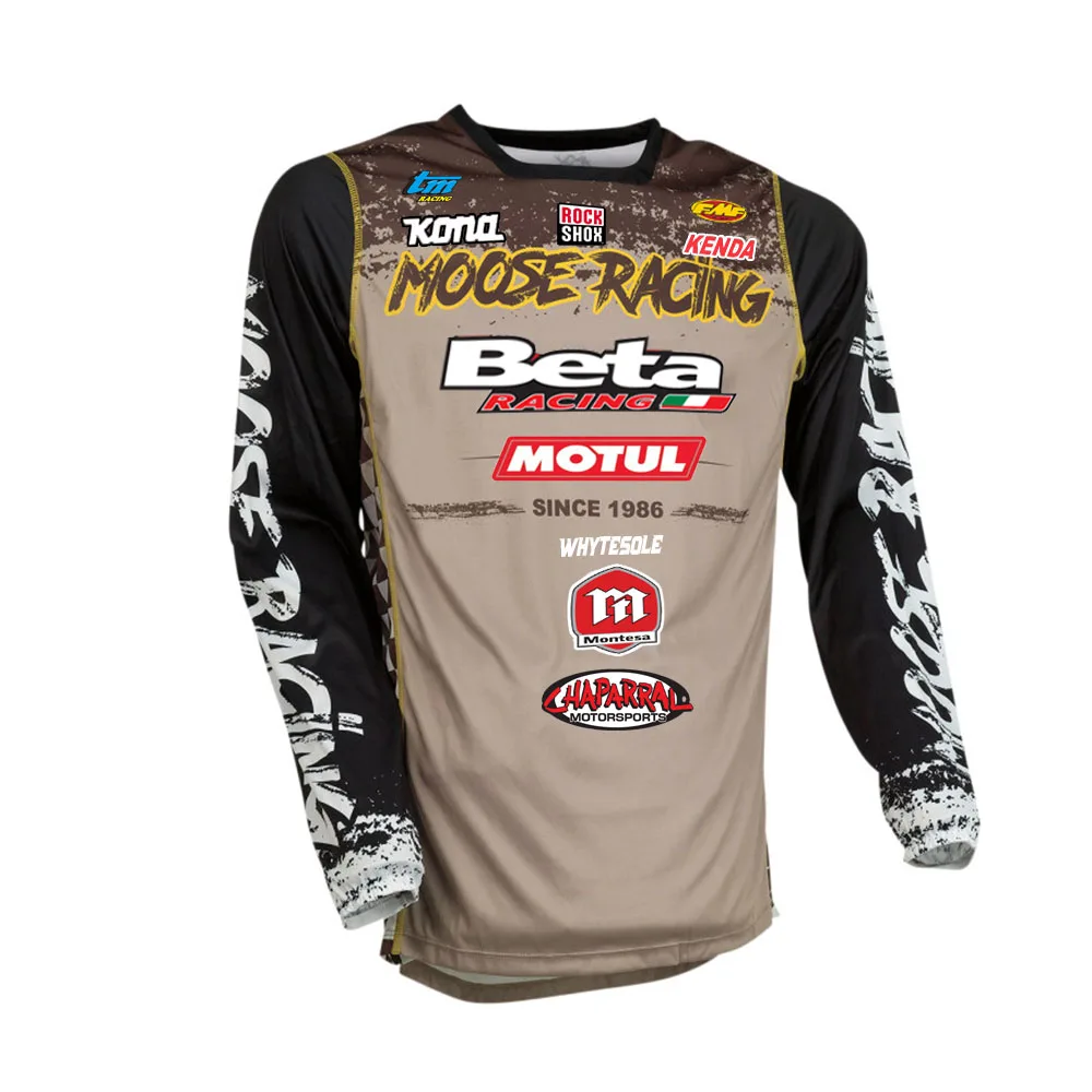 Team bmx moto cross Джерси для эндуро mtb Горный MX горный велосипед DH одежда на заказ maillot