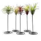 Креативная черная железная подставка под ананас, подставка для цветочных горшков, товары для украшения дома, балкона, сада, ландшафтные аксессуары