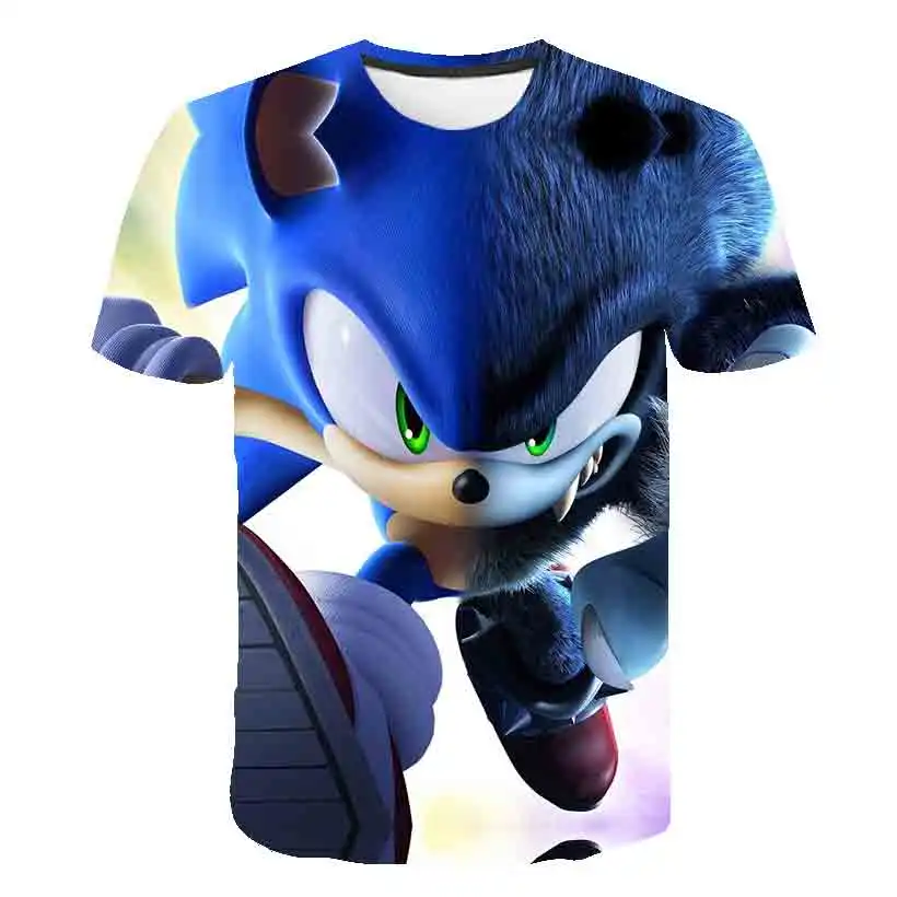 

Kids Clothes Summer Short Sleeve 3D Cartoon Printed The T Shirt for Boys Streetwear Teenager Boys Children Tops