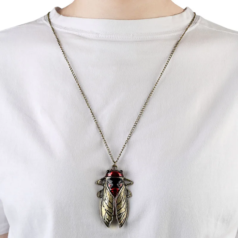 Очарование Ретро Винтаж цветной глазурью Бронзовый Тон Металл Имитация