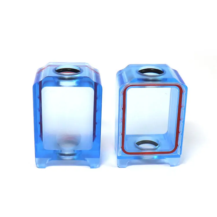 Бесплатная доставка акриловый прозрачный бористый резервуар для заготовки