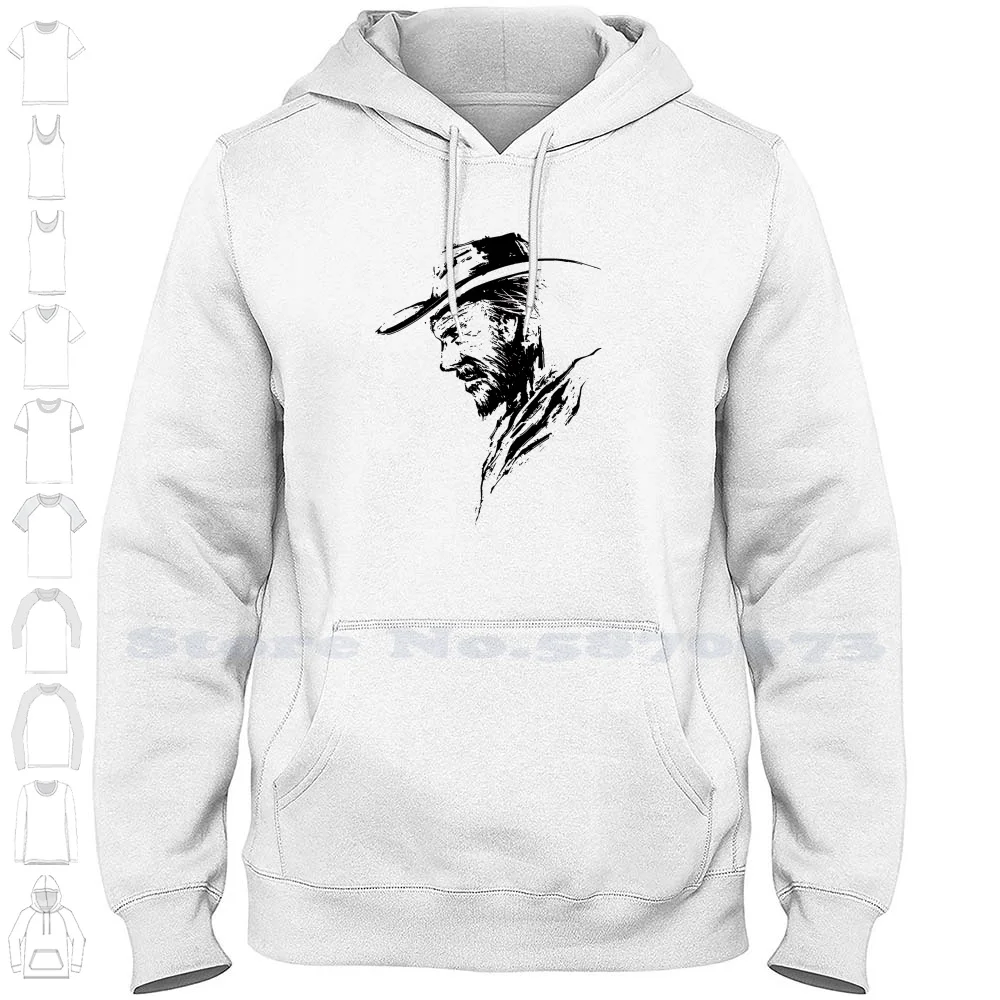 Спортивная толстовка с капюшоном ковбойская для мужчин