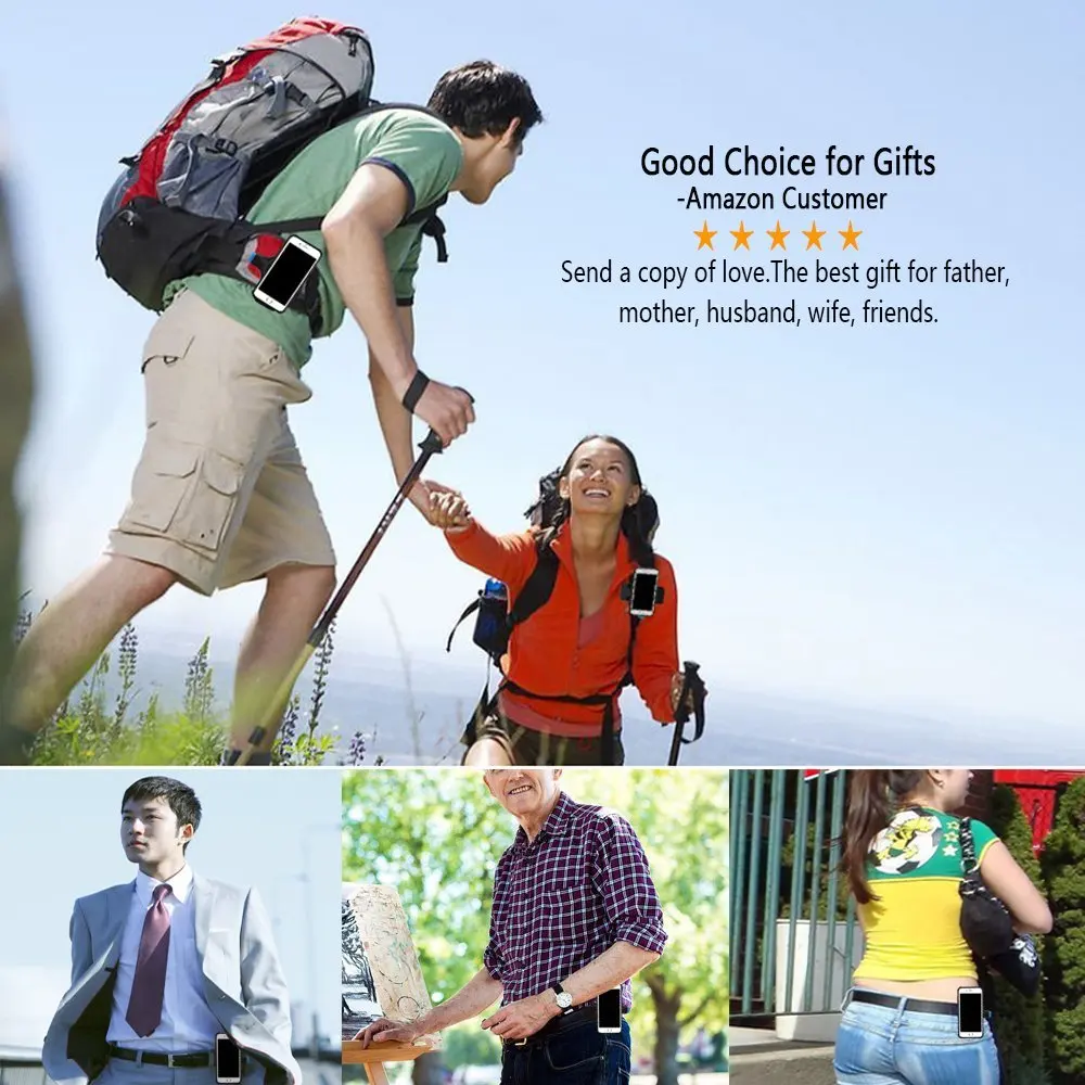 Универсальный держатель для телефона на ремешке с быстрым креплением iPhone 11 Pro X Xs