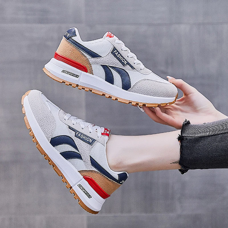 

Women's Sneakers 2021 Spring New Breathable Sports Shoes Comfortable Running Shoes Woman Casual Shoes tenis feminino