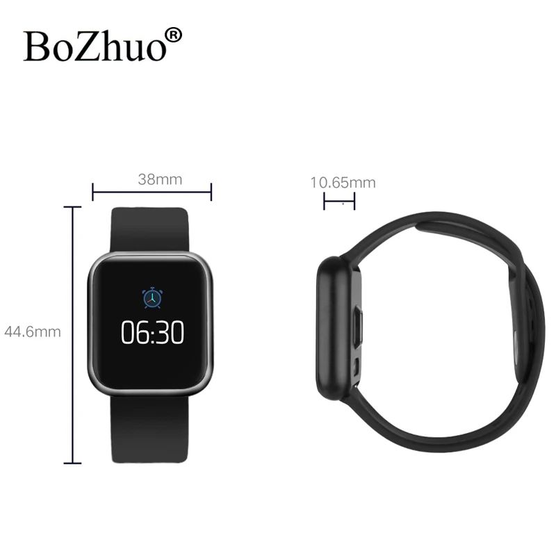

Hot P80 Smart Watch Men Women IP68 Waterproof Relogio Inteligente Bracelet Heart Rate Monitor Smartwatch Fitness Tracker PK B57