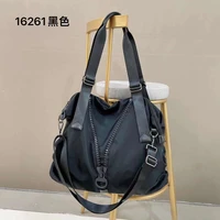nylon women designer handbags 2021 girls shoppers fashion casual solid color large capacity big zipper travel bag crossbody bags