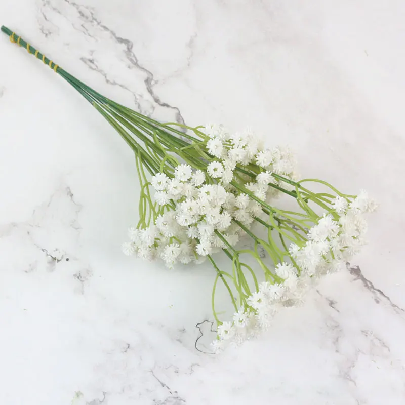 

Artificial Flowers Fashion False Wedding Decoration Creative DIY Decor Photo Props Flower Beautiful Heads Branch Fake Flowers