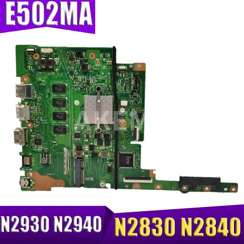 

Akemy E502MA E402MA Материнская плата ноутбука для ASUS E50MS E502MA E402MA E402M материнская плата 2G / 4G / N2830 N2840 N2930 N2940