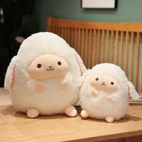 Kawaii Soft Sheep Plush Toy Pillow Cushion PAnimal Alpaca Doll Soft Pillow Baby Child Girl Kawaii Birthday Gift Room Decoration