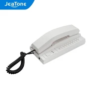jeatone new 2 4ghz wireless recharged audio door phone intercom system secure interphone handsets for home warehouse office