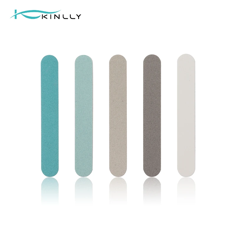 

Пилка для ногтей одноразовая деревянная, 180/200 Грит, 5 цветов