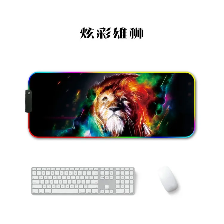 

RGB Gaming Mouse Pad Large Mouse Pad Gamer Led Computer Mousepad Big Mouse Mat with Backlight Carpet For keyboard Desk Mat Mause