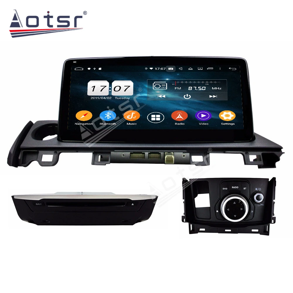 

Android 9.0 PX5/PX6 Car No DVD Player GPS Navigation For Mazda 6 2017-2018 Multimedia Player Radio Recorder Stereo Head Unit