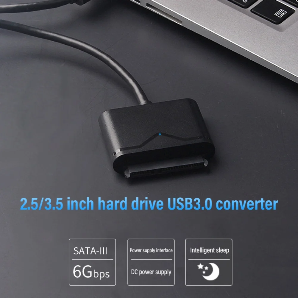Высокоскоростной SATA к USB 3 0 2 5/3 5 дюймов HDD SSD Внешний жесткий диск конвертер кабель