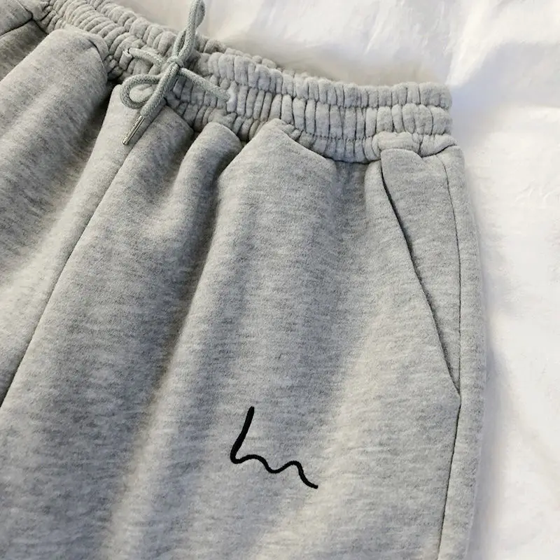 

2021 Casual Long Pants Women's Sports Pants Breathable Soft Loose High Quality Slim Ankle Pants Korean Fitness Pants Sweatpants