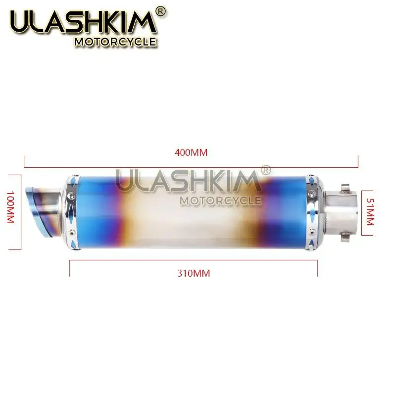 

Motorcycle Exhaust Escape Muffler Middle Link Pipe Slip On For YAMAHA FZ1 N F S FAZER FZ1 FZ1N FZ1000 2005 to 2016 Exhaust