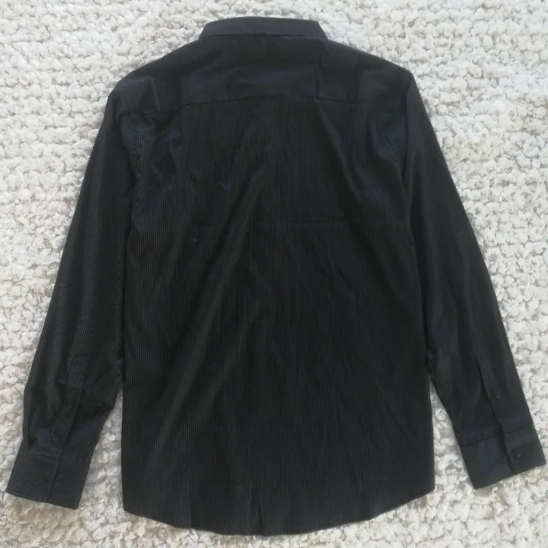 Hombre Camisa Masculina, осенняя Хлопковая мужская рубашка с длинным рукавом, молодежные модные повседневные рубашки в полоску, Camisas, мужская рубашка, мужская одежда