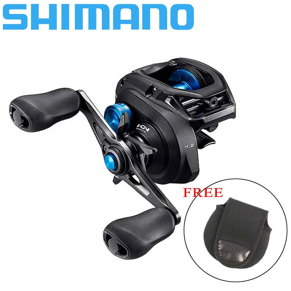 Рыболовная катушка SHIMANO SLX для заброса приманки + сумка катушки 3 1BB 6 3: 1/7.2:1/8 2: 1