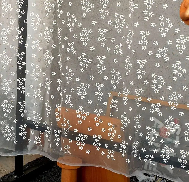 Тканевая Цветочная кружевная ткань с принтом сливы детская одежда ручной работы