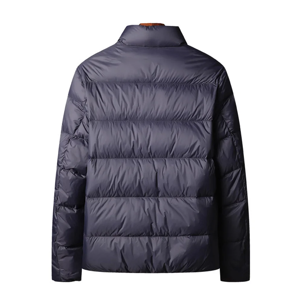 Winter New Men Black Jacket Coat Windproof Windbreaker Men Warm Loose Down Casual Padded Jacket Parka Men Thicken Overcoat