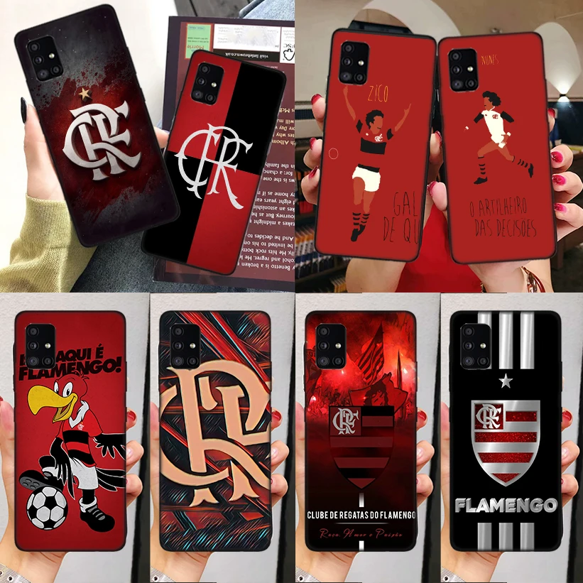 

Clube De Regatas Do Flamengo Luxury Phone Case For Samsung Galaxy A52 A72 A71 A51 A41 A31 A70 A50 A40 A30 A20E A10 A6 A7 Soft TP