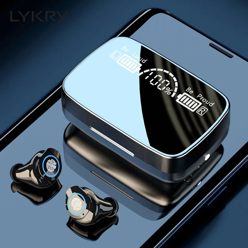 

TWS-наушники LYKRY Беспроводные с поддержкой Bluetooth 5,0, Hi-Fi