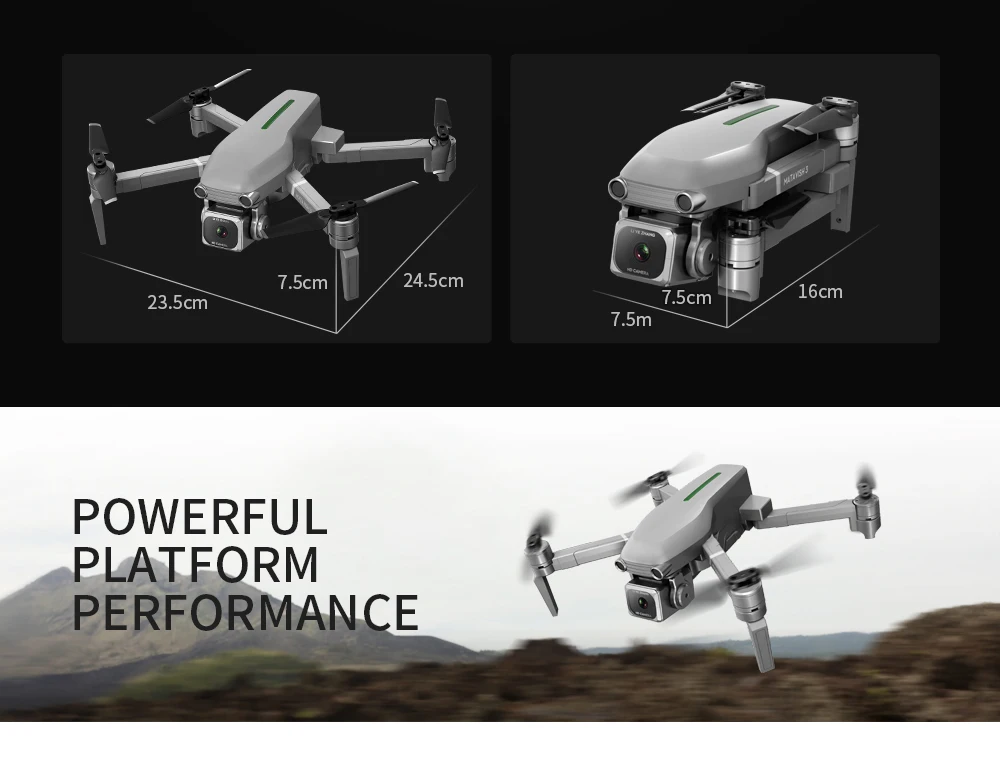 Радиоуправляемый квадрокоптер L109 Дрон gps 4K HD камера 5G wifi FPV Бесщеточный мотор складной селфи дроны Профессиональный 1000 м дальние расстояния