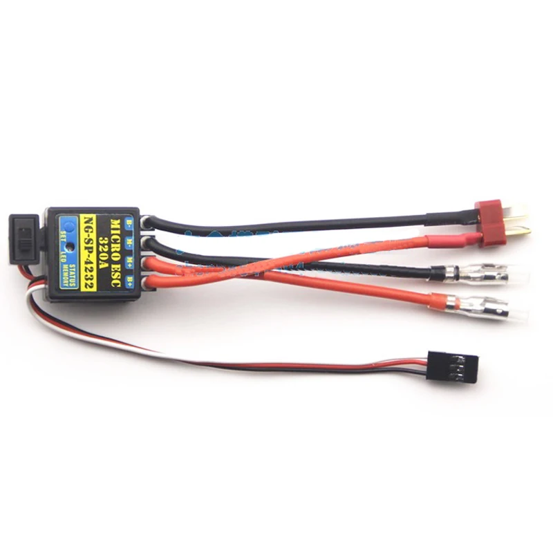 1 шт. 320A двунаправленный матовый ESC костюм с 2-3S Lipo вперед/назад 540/550 регулятор
