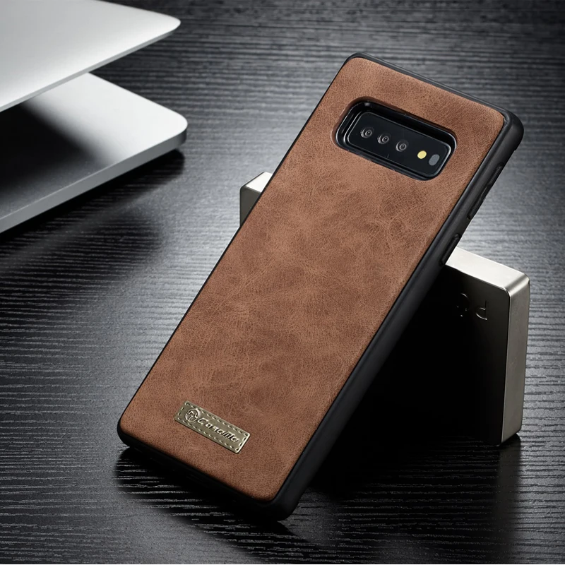 Для samsung Galaxy S10 S9 S8 Plus S10E S7 Edge роскошный кожаный Отделяемый винтажный кошелек на