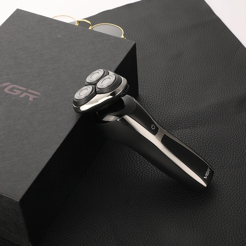 Мужская перезаряжаемая электробритва водонепроницаемая для влажного и сухого