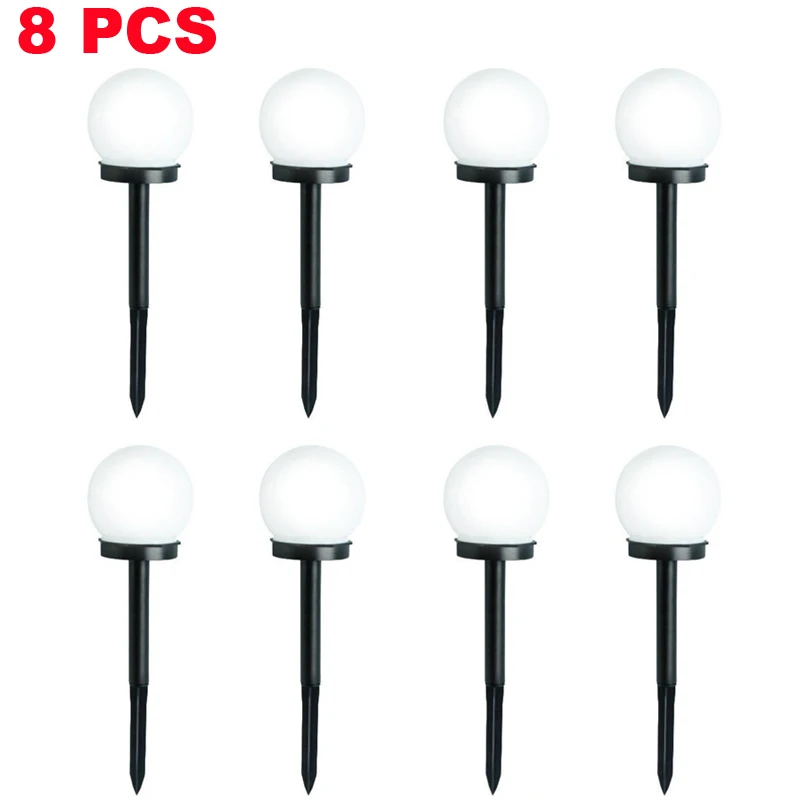 Светодиодный газон лампы на солнечных батареях 2/4/8 шт. набор 2В/40MA Солнечный