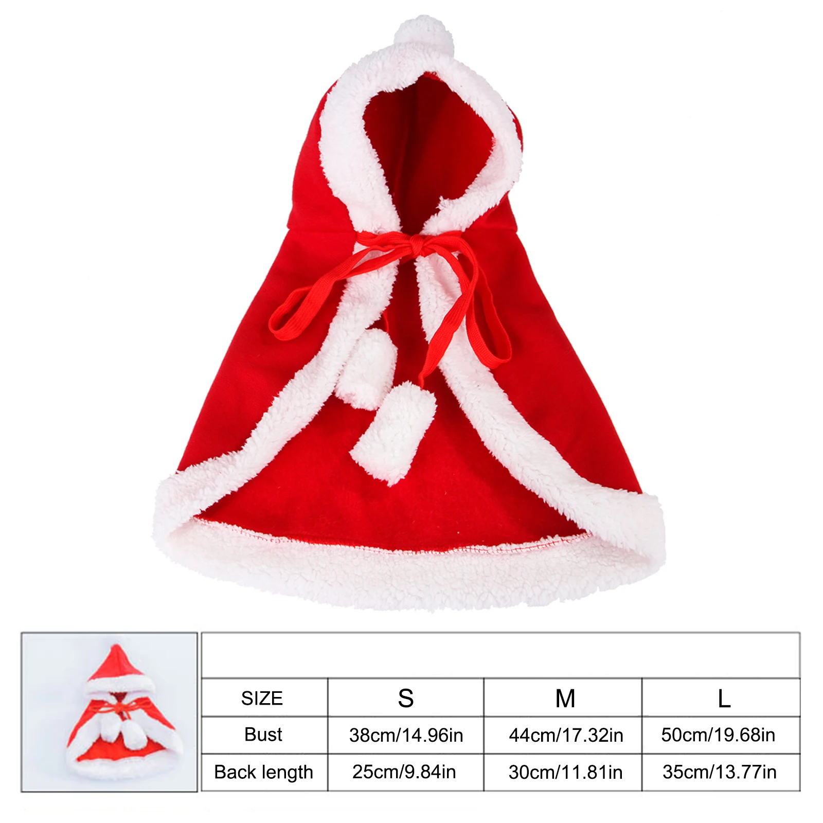 

Christmas Pet Cloak Cute Hooded Cloak Soft Comfortable Cat Scarf Pet Dog Hats Christmas Dog Scarf Accessories Cats Hats for Cats