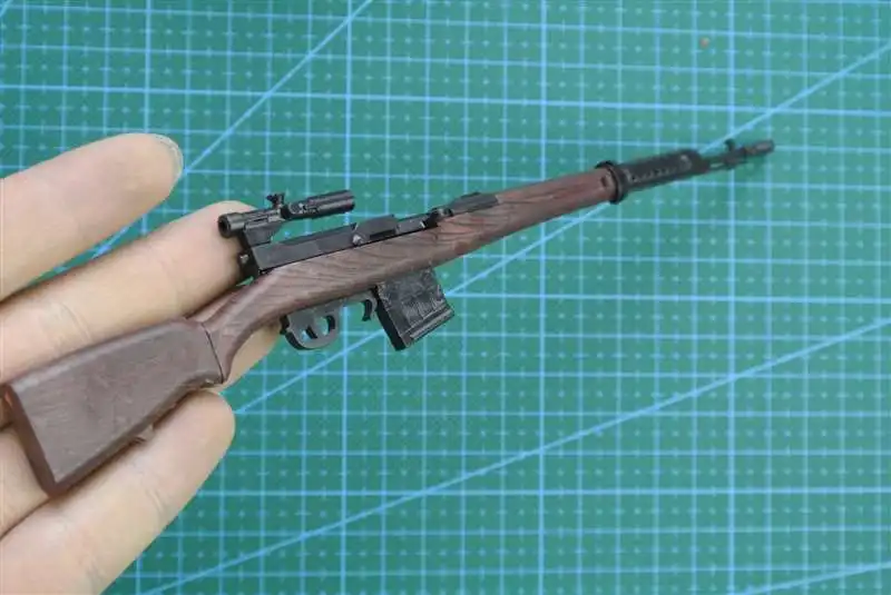 Модель искусственной винтовки 1:6 пластиковая модель оружия с покрытием