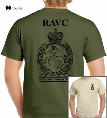

Ravc T-Shirt Royal Army Veterinary Corps British Army Military Tee Top Cap Badge