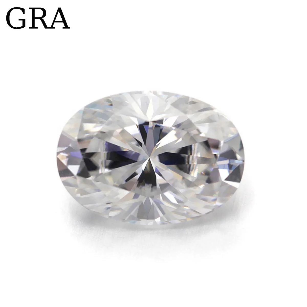 Szjinao Цветные камни россыпью камень Муассанит 0.5ct для 8ct овал огранки D Цвет VVS1