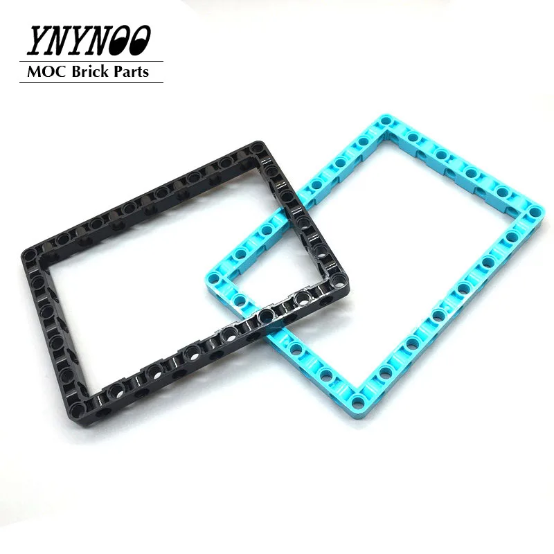 

2Pcs/lot High-Tech Beam Frame 11x15 Arm Ring / Ring Beam MOC Building Blocks Parts DIY Toys for EV3 SPIKE Compatible with 39790