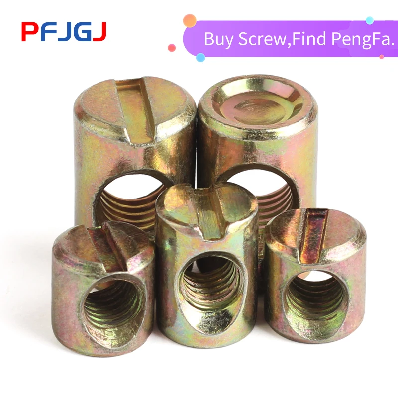 Гайка для молотка гайка мебели m6M8 два в одном цилиндрическая молотка|Гайки| |