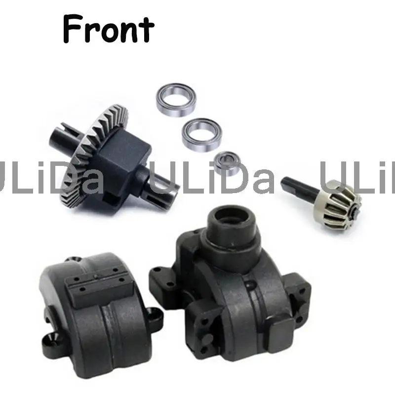 Diff Gear Box Полный комплект привода 02024 02051 02030 03015 для HSP 1/10 RC Monster Truck Buggy Drift 94111 94123 94106
