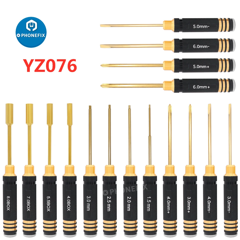 

16Pcs/set RC Tools Kit Hex Screwdriver Repair Kit Socket Nut Driver for RC Car Boat Multirotors Electrical Equipment Models