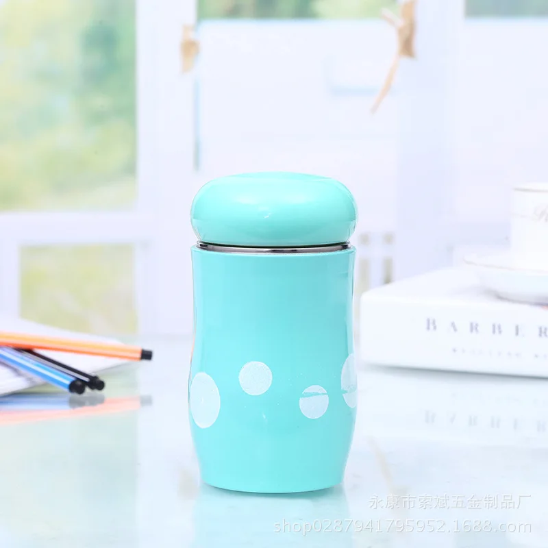 Термос из нержавеющей стали изящная Термокружка с изображением большого живота