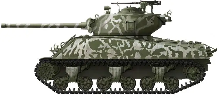 Meng TS 043 1/35 US M4A3(76) W Sherman средний танк дисплей игрушка пластиковая сборка набор