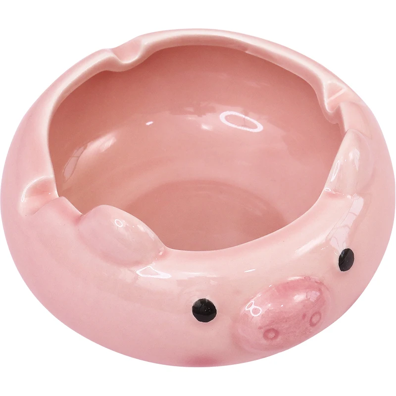 Южная Корея милые Мультяшные животные керамическая пепельница креативный