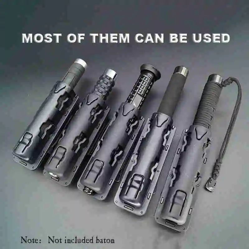 Новинка универсальная вращающаяся на 360 градусов чехол для дубинки черный Кобура