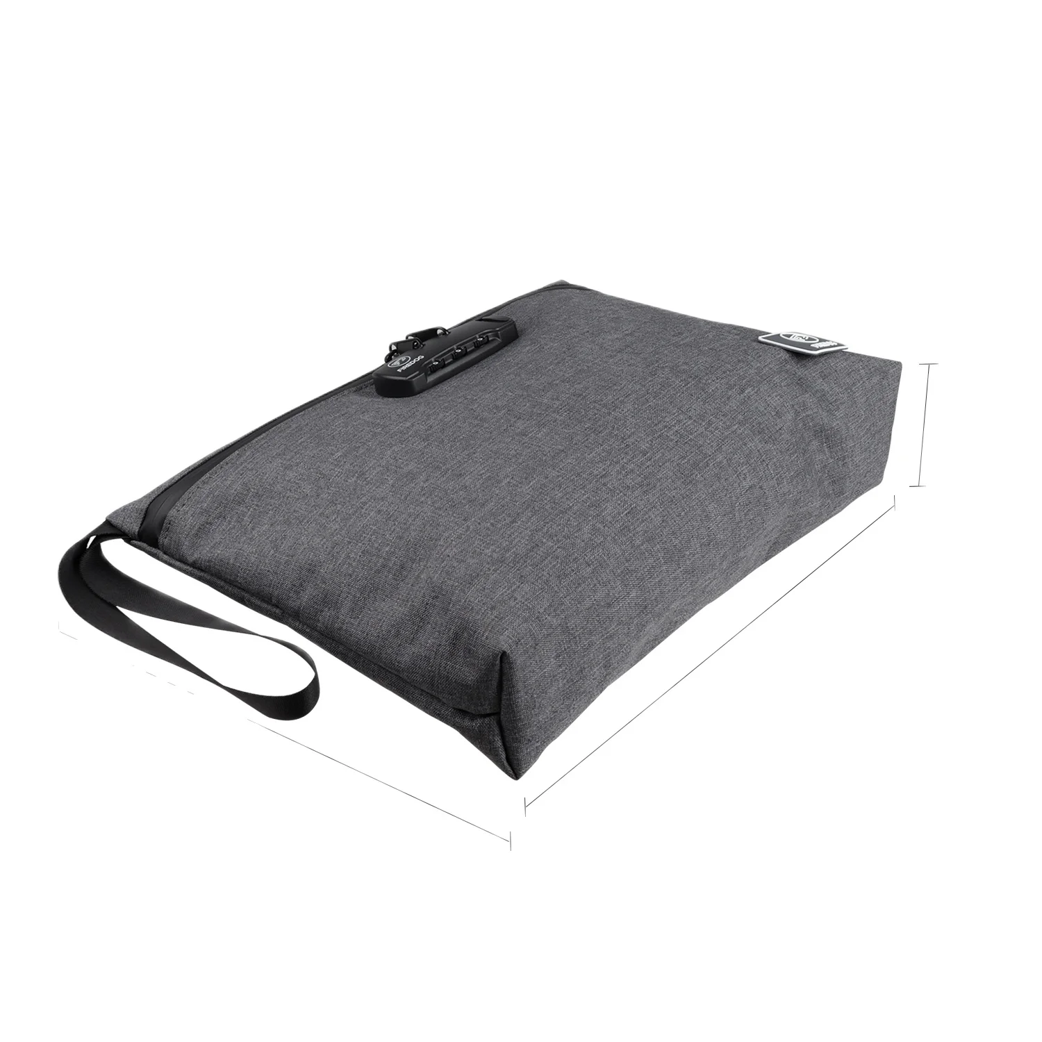 Сумка FIREDOG с защитой от запаха и комбинированным замком большой контейнер