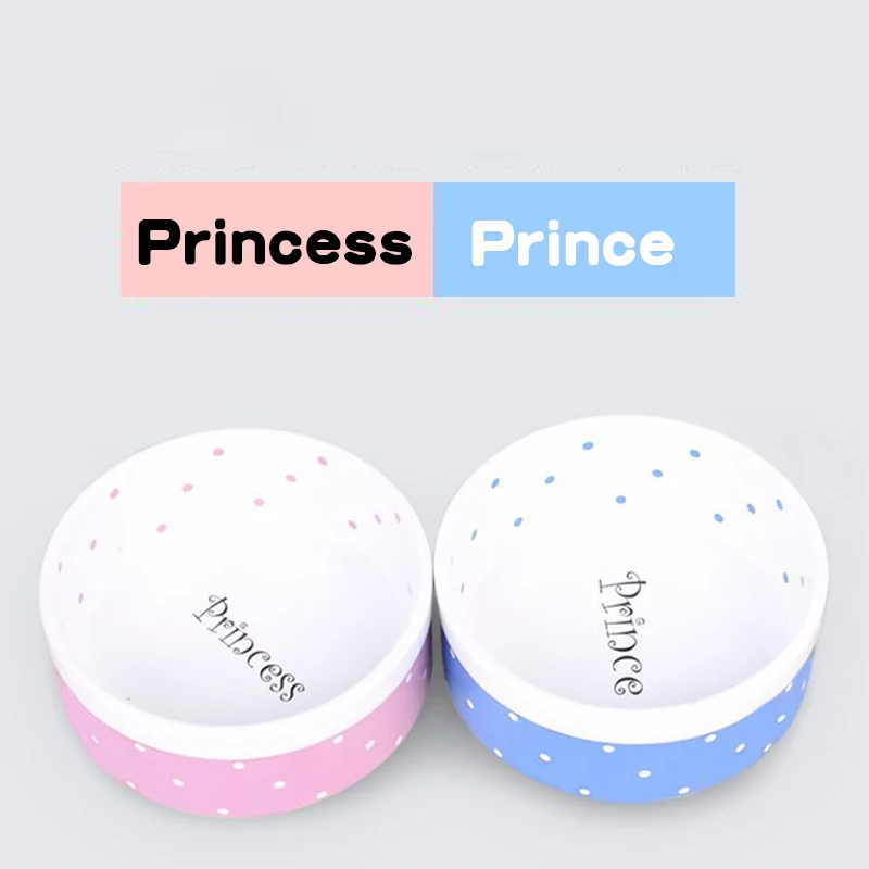 

Мультфильм милый керамика Щенок Кот собака еды и поилка миска для воды кормушка для домашних животных принадлежности для кормления с одной ...