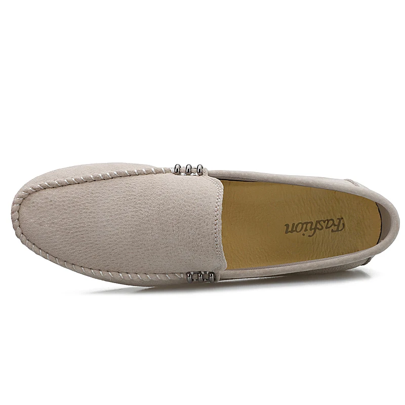 Мужские Мягкие Мокасины Heidsy модные брендовые лоферы из натуральной кожи на