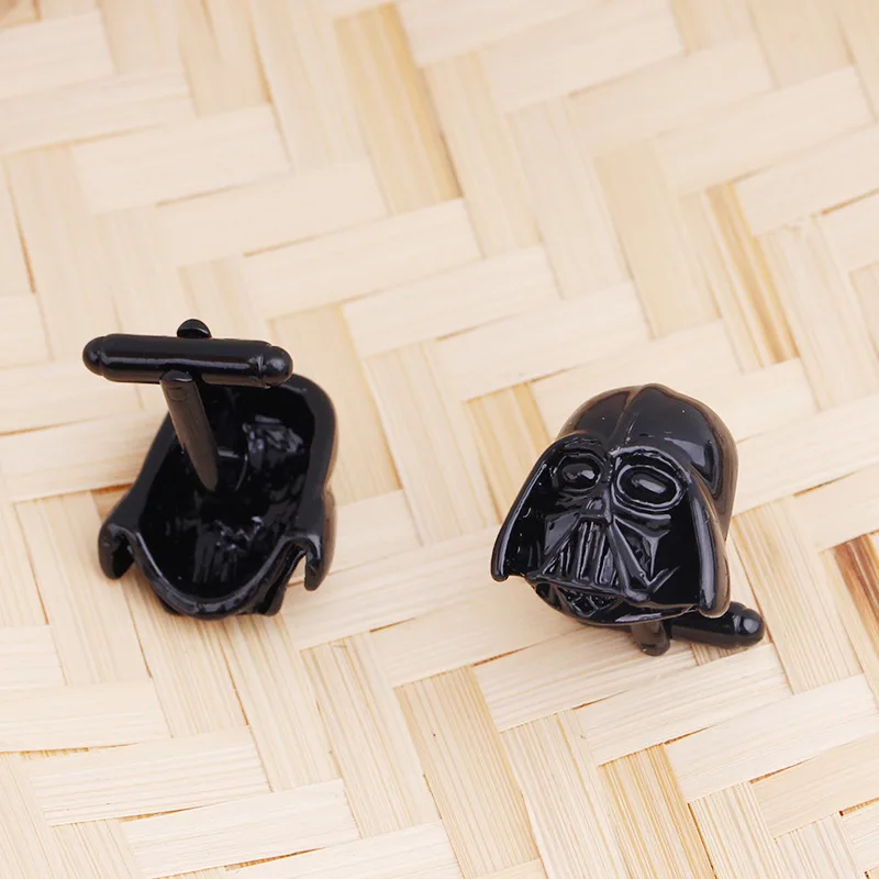 Звездные войны запонки ювелирные изделия черное Гальваническое гравировки с