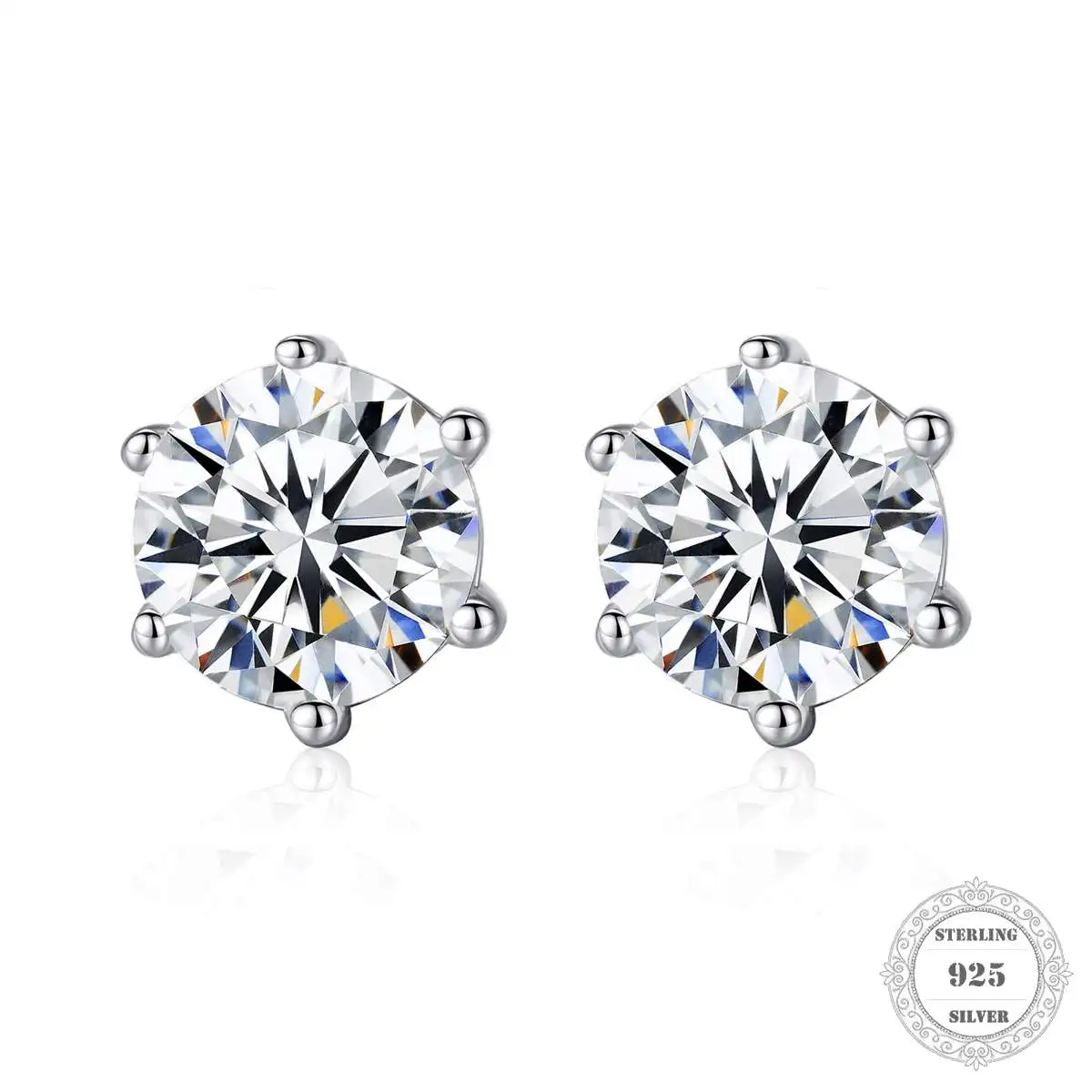 Серьги гвоздики в форме цветка модные хорошие ювелирные украшения стиле Томаса